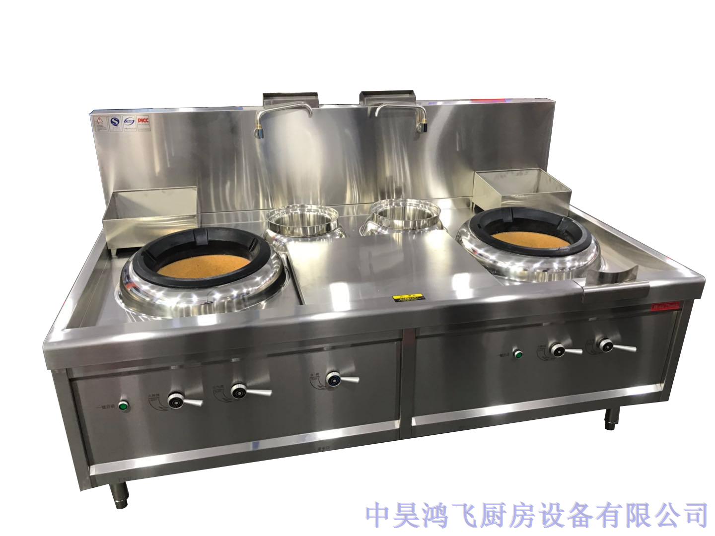 双炒双温工程灶